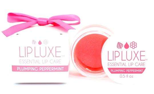 Image of the Luxe Lip Balm Plumping Peppermint Bottle
