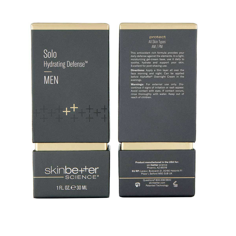 Image of the Solo Hydrating Defense Men Bottle